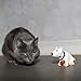 ASTRA Wackel-Bulli, witzige Bullterrier Figur mit Wackel-Kopf, Kleiner Pitbull als Geschenkidee für Hamburg & St. Pauli Fans, lustige Hundefigur, 10 x 14 x 5 cm groß