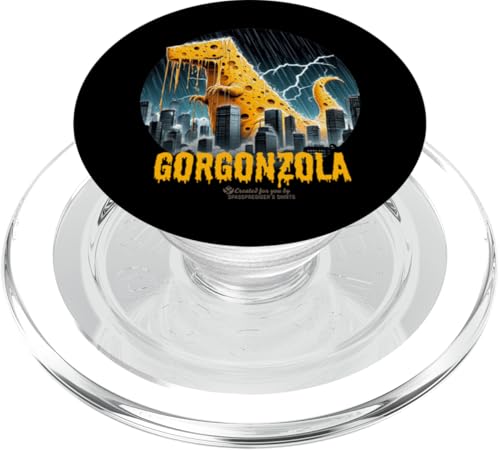 Gorgonzola el Monstruo del Queso película de Terror Parodia con Gorgonzola PopSockets PopGrip para MagSafe