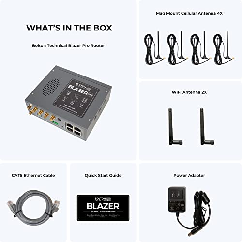 Image of Bolton Technical 5G CAT19 Cellular Router