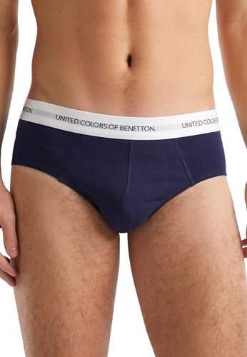 United Colors of Benetton Slip 3OP82S18N Intimo, Blu Notte 903, M Uomo