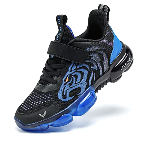 Image of JMFCHI Boys Girls Kids Sneakers Knitted Mesh Running Tennis Athletic Shoes | Breathable,Lightweight,Comfortable,Non-slip,Easy wear,Casual fashion,Indoor outdoor,Gym sport,Daily play,Little /Big Kid