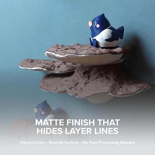 Image of Polymaker Panchroma Matte PLA Filament, Matte Cotton White 1.75mm 1kg 3D Printing Filament, Formerly Polyterra Matte 3D Printer PLA Filament, Fit Most FDM 3D Printers, 1kg Spool (2.2lbs)