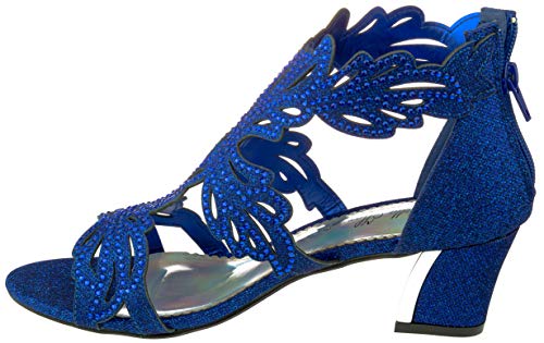 Womens Evening Sandal Rhinestone Dress-Shoes lime03 - Image 4