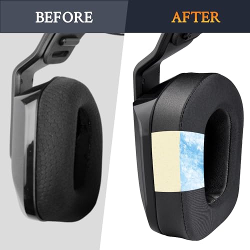 Coussinets pour casque Logitech G733 G535 G335 en mousse de refroidissement durable - 5