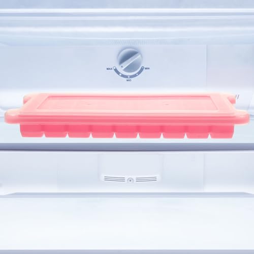 Molde de silicona rosa para cubitos de hielo 3 piezas miniatura 6