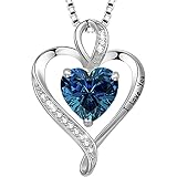 💗 Collares de corazón: colgante de corazón para mujer , significa "te amo", "de corazón a corazón", "estás en mi corazón".