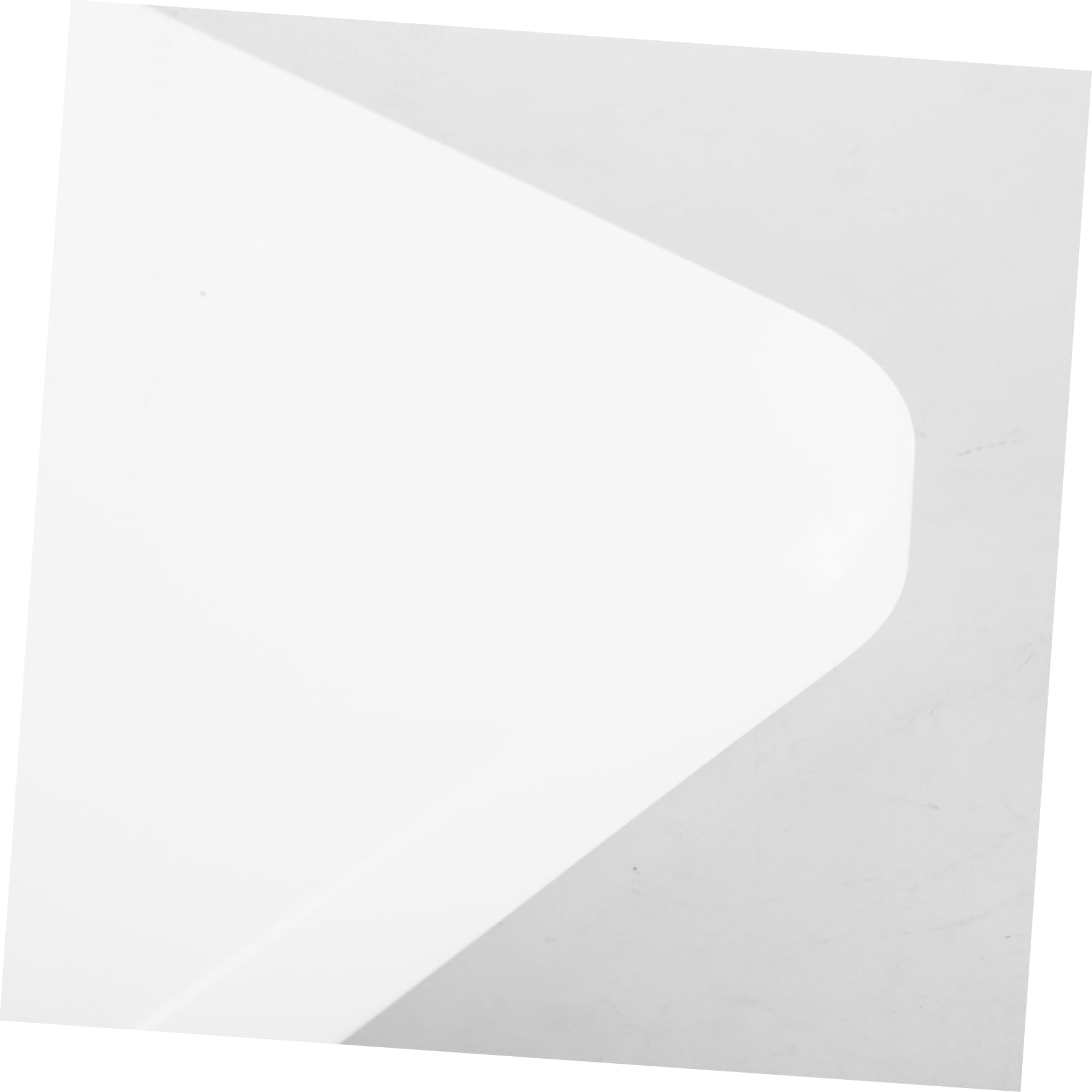 Paralume Quadrato Moderno Bianco per Soffitto, Copertura Lampada LED