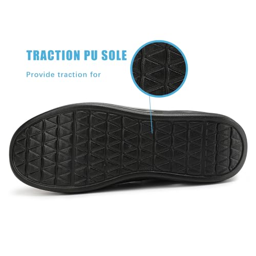 Image of Walking Shoes for Women Slip On Nurse Slip Resistant Work Sock Sneakers Food Service Platform Comfortable Weight Light