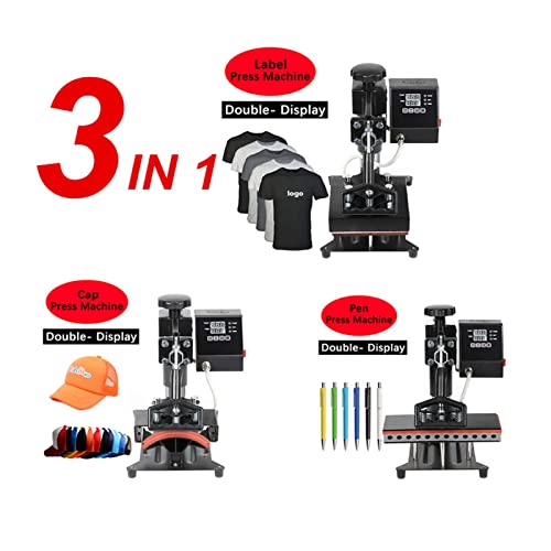 Máquina de prensado térmico 3 en 1 para transferencias DIY miniatura 7