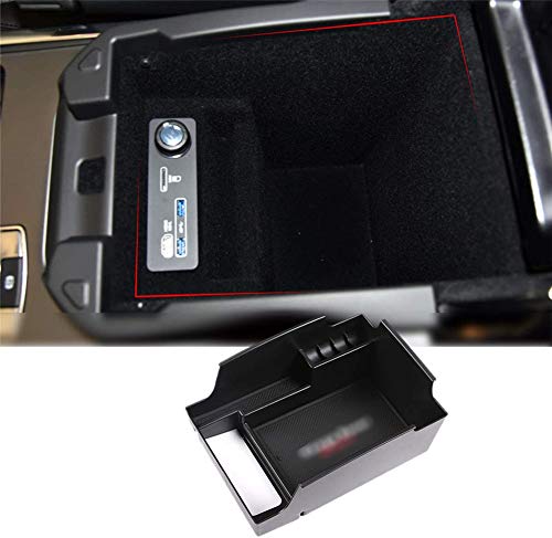 Autobro for Land Rover Range Rover Sport 2014-2017(only for LHD), ABS Plastic Armrest Storage Box (Without Refrigerator)