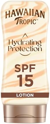 Hawaiian Tropic Hydrating Protection Sunscreen Lotion, Water Resi...