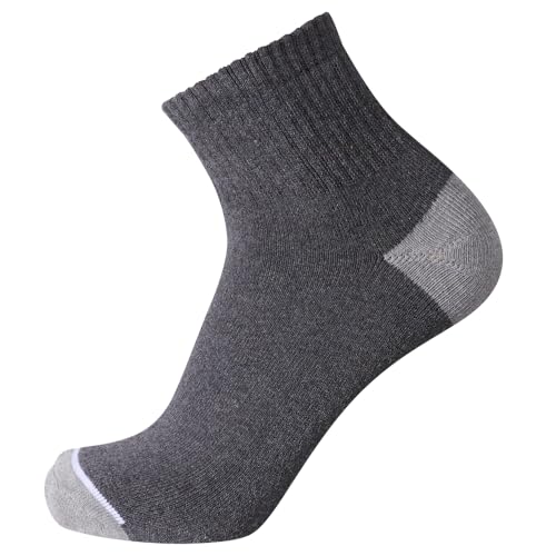 Image of EnerWear 10P Pack Unisex Cotton Moisture Wicking Cushion Ankle Socks