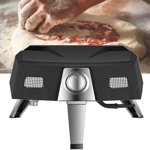 Pizza Oven - 12-Inch Gas Outdoor Oven with Pizza Stone for Home and Restaurant Use, Custom Backyard Gas Pizza Maker