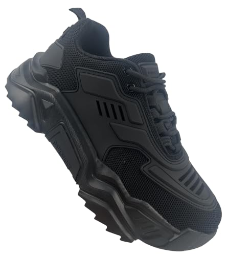 Image of Mamba 24 Mens Wide Shoes Height Increasing Luxury Mech Sneakers with Latex Insoles Mens Platform Hiptop Black Running Sport Male