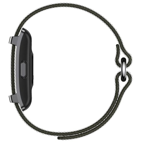Image of Premium Metal Fitness Band 50-Day Battery SpO2 Heart Rate AI Health (Green)