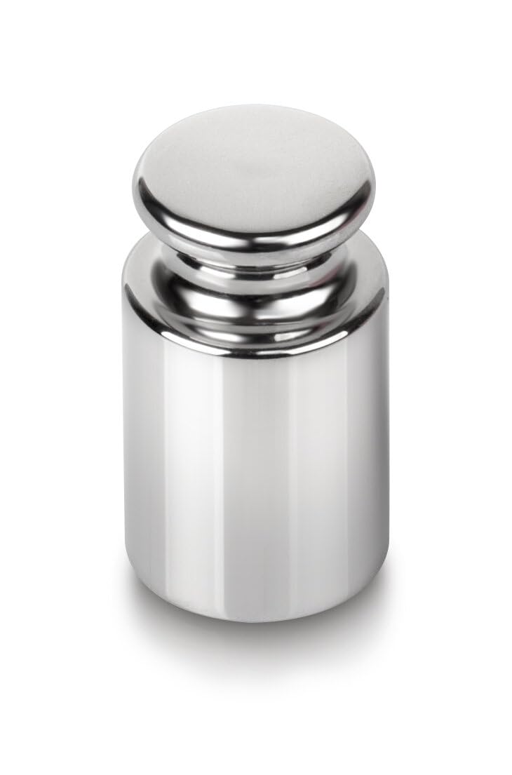Kern 326-072 + 962-420 - Pesiere, Classe F1, Cilindrico ECO, Acciaio lucidato, con certificato di calibrazione DAkkS