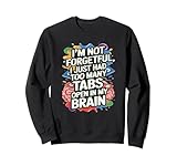 Creative Humorous Brain Tabs Quote