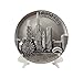 Chicago Souvenir Plate - Pewter-look - 6