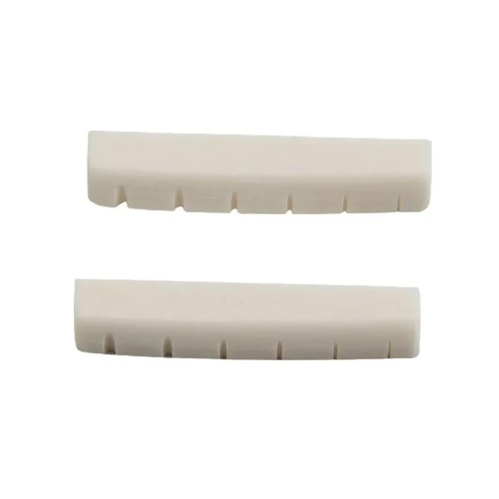 2 zestawy po 4 sztuki mostek z kości do gitary akustycznej 6 strunowej siodełko 72 mm i nakrętka 43 mm