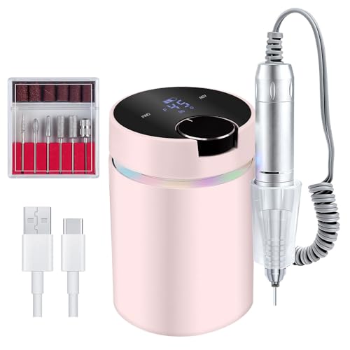 Perceuse à ongles USB 45000 tr/min pour manucure à la maison