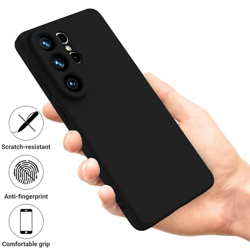 Image of ArmourPro Soft Silicone Back Cover for Samsung Galaxy S26 Ultra | Black