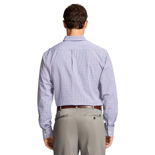 IZOD Men's Performance Comfort Long Sleeve Plaid Button Down2