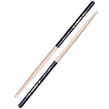 Most popular Zildjian wood-tip drumstick Z5A with nylon tip and black dip The Zildjian DIP material is a special coating applied to the grip to provide a slightly tacky gripping surface Tip Shape: Oval Tip Type: Nylon Length: 16", Diameter: .560"