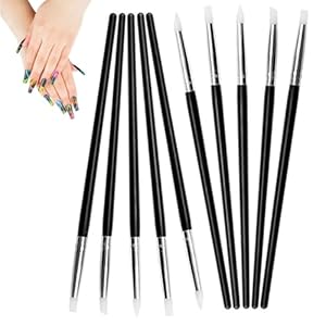 Zxjlwr BVCNMMSMGMGSD Silikonpinsel Set, 10 Stück