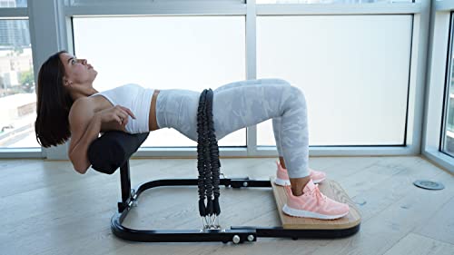 BootySprout Hip Thrust Machine for High Resistance Glute Training - Home Gym Workout - Comes with 45, 90, and 135 Lbs of Resistance - White by BootySprout - Image 8