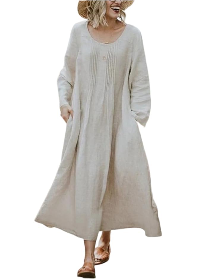 chinese dress ladies Linen Wrap Dress Olivia | AmourLinen main image 1