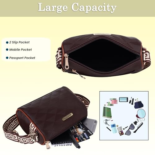 Image of Womanix Crossbody Sling Bag for daily use, shoulder sling Bag with Ajustable Strap, Small Trendy Sling Crossbody Bag, party sling, casual, travell