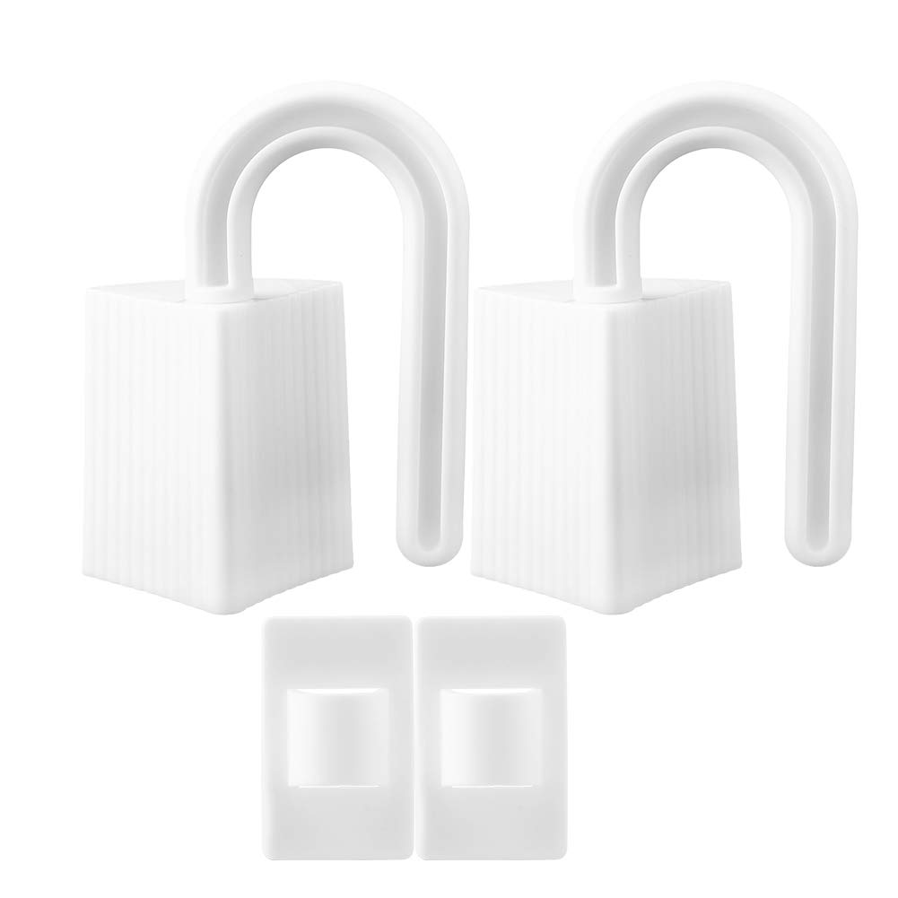 Sonew 2Pcs Child Safety Door Stopper,Baby Finger Hands Anti-Pinch Protector Guard Security Door Lock,Rotation Door Hinge Pinch