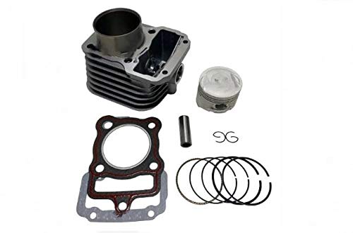 Kit Cilindro Motor Pistão Anéis Rik Biz 125 09 A 20 Injetada