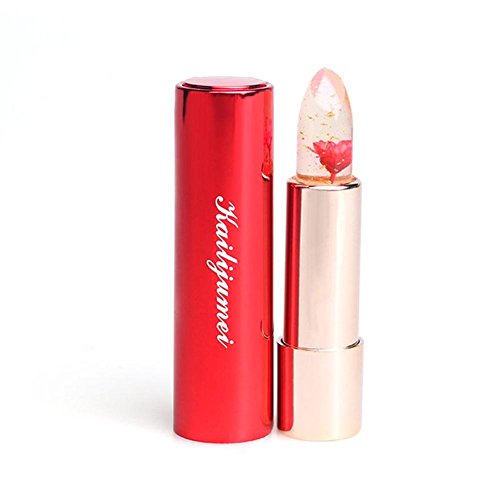 Kailijumei Original Lipstick With Infused Flower Inside - Frame Red
