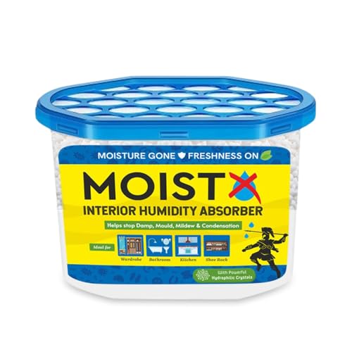 Moisture Absorber 300g box | Capacity to trap 600ml (Each pack) o...