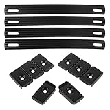 Cabilock 4 Stück Lautsprechergriff aus Pvc und Eisen mit Vielseitiger Kompatibilität und Robuster Tragfähigkeit für Werkzeugkoffer Verstärker und Gepäck
