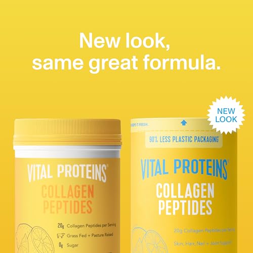 Image of Vital Proteins Collagen Peptides Powder, Collagen Supplements, Hair & Skin Health, 14 Servings, Lemon