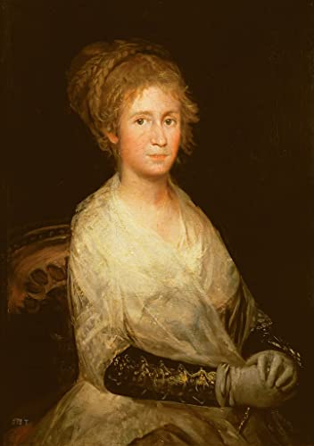 Affiche portrait pensé pour être l'épouse de Goya par Francisco De Goya 60x90