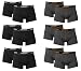 Produktbild HEAD Herren Boxershorts 841001001 12er Pack, Wäschegröße:XL;Artikel:6x Black / 6x Dark Shadow, Size XL