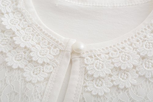 CHENXIN Girl Shrugs Knit Long/Short Sleeve Lace Bolero Cardigan Shrug3