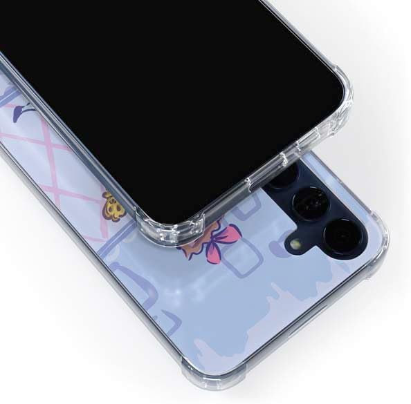 Skinit Clear Phone Case Compatible with Galaxy A35 5G - Officially Licensed Disney Alice in Wonderland Falling Down The Rabbit Hole Design