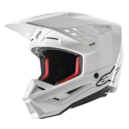 Alpinestars Motocross-Helm S-M5 Weiß Gr. M