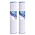 PUREPLUS 20" x 4.5" Whole House Pleated Sediment Filter for Well Water, Replacement Cartridge for ECP5-BB, AP810-2, HDC3001, SPC-45-1005, CP5-BB, ECP1-20BB, 2Pack
