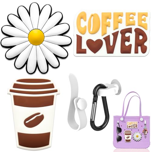 Bogg Bag Charms - PVC Rubber Decorative Inserts for Handbag, Tote Bag, DIY Gifts for Women