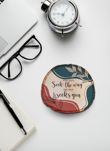 Image of MOTIVATIONAL GIFTS Seek Wooden Motivational Quotes Table Decorative Gifts Wood Showpiece For Office Table Living Room