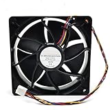 The fan operates efficiently with low energy consumption, providing consistent airflow to maintain optimal operating temperatures for connected equipment.