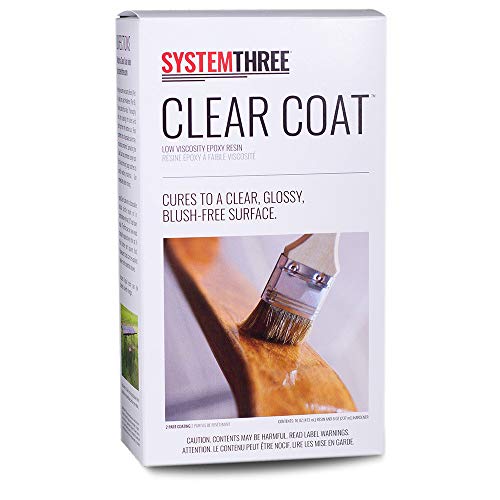 System Three Clear Coat Epoxy Resin Kit, 1.5 Pt, Clear