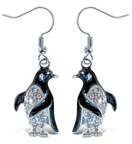 Penguin Earrings