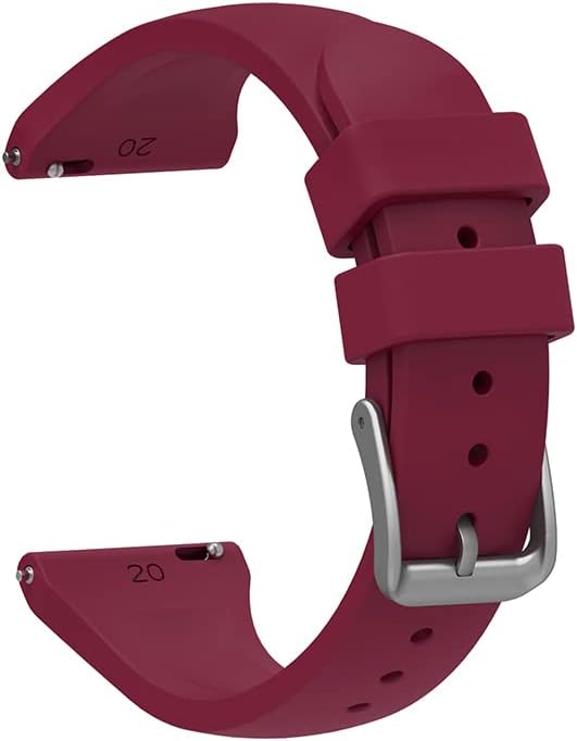 Miniatura 1 de Senter Correas de repuesto de goma suave de liberación rápida de 0.787in y 0.866in para hombres y mujeres