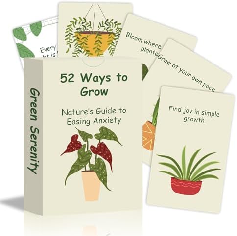 Plant Affirmation Cards for Women Balance — 52 Positive and Motiv...
